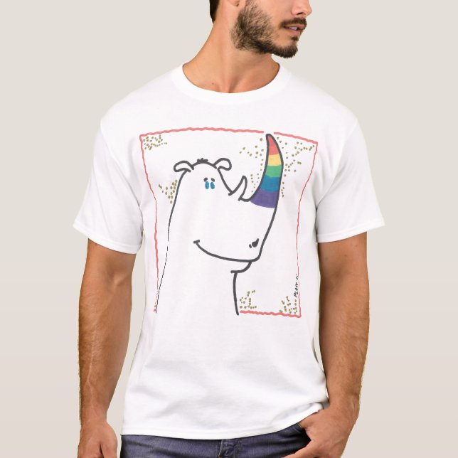 T-shirt Pride Rhino (Devant)