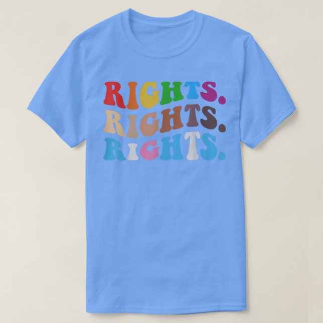 T-shirt Pride Rights Blm Rights Lgbt Pride Month 4577  (Design devant)