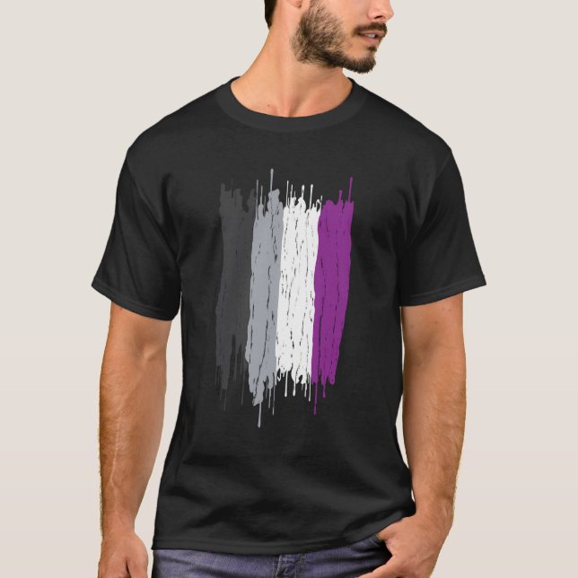 T-shirt Pride sexuelle Art Lgbt Lgbtqia Humains Respect Pr (Devant)