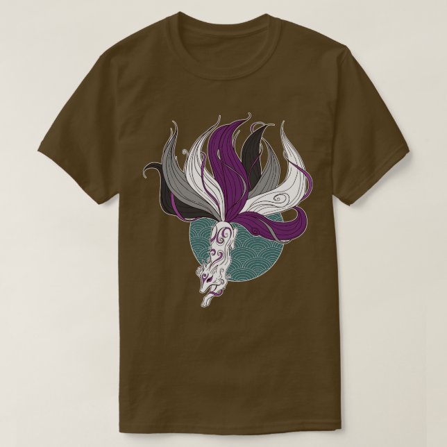 T-shirt Pride sexuelle Kitsune (Design devant)
