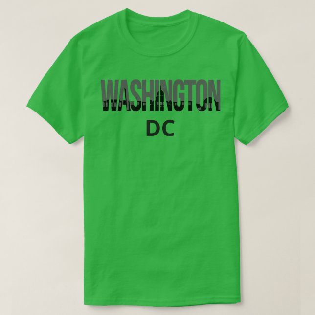 T-shirt Pride Skyline I de Washington DC (Design devant)