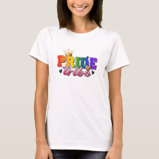 T-shirt Pride Tribe Shirt - LGBTQ Rainbow Crown