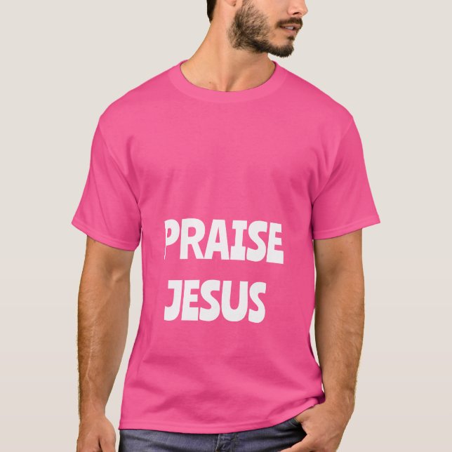 T-SHIRT PRIE JESUS (Devant)