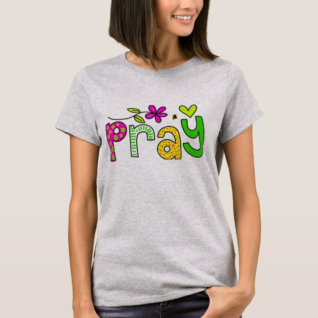 T-shirt Prier (Devant)