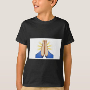 T-shirt prier émoji
