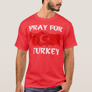 T-shirt prier pour la dinde
