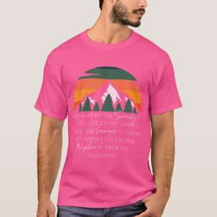 T-shirt Prière chrétienne de rétablissement - Dieu me donn