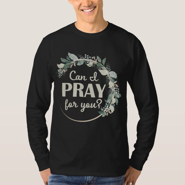 T-shirt Prière chrétienne pour vous Jésus ou Foi Comment p (Devant)