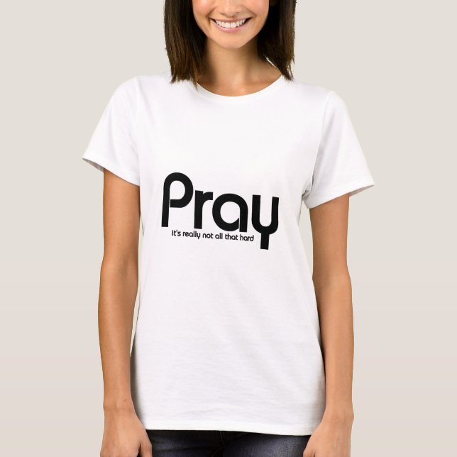 T-shirt Prière Christian (Devant)