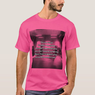 T-shirt Prière des boîtes