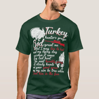 T-shirt Prière des chasseurs de Turquie