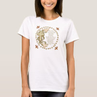 T-shirt prière des seigneurs espagnols
