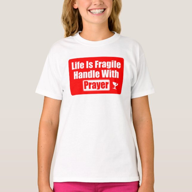T-shirt Prière drôle (Devant)