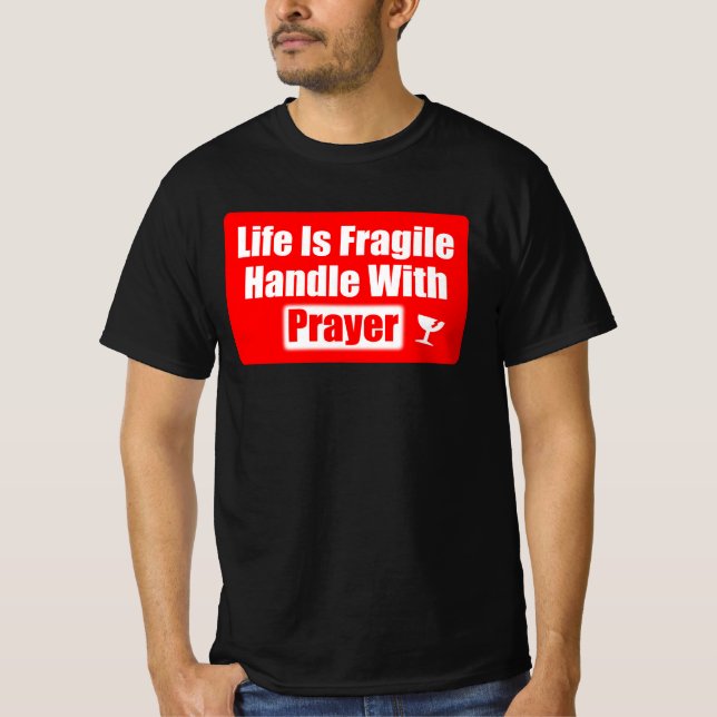 T-shirt Prière drôle (Devant)