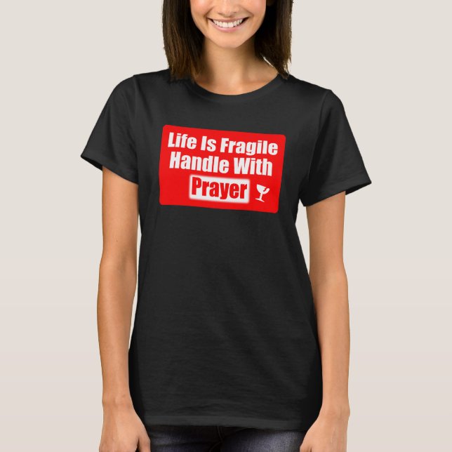 T-shirt Prière drôle (Devant)