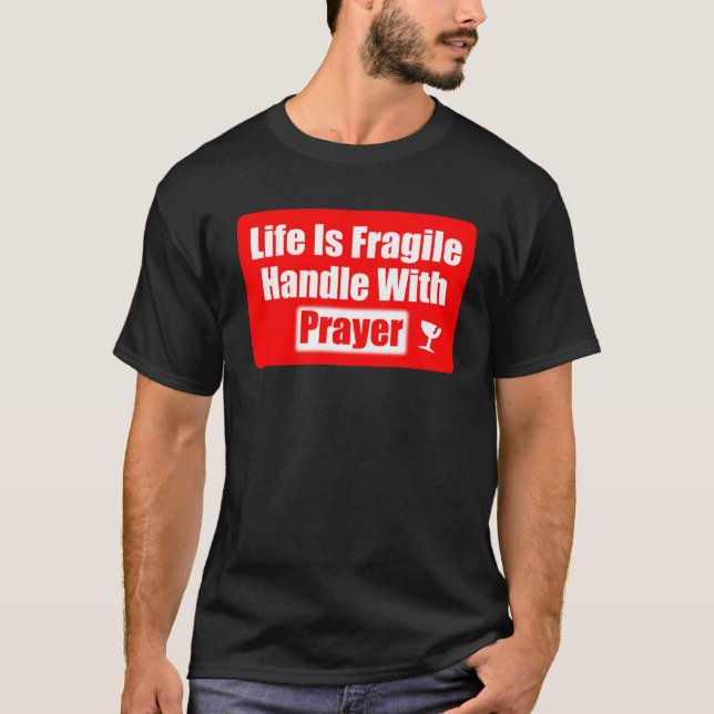 T-shirt Prière drôle (Devant)