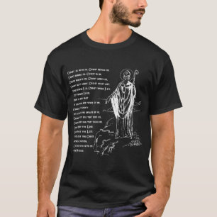 T-shirt Prière Saint Patrick Breastplate Catholique Saint
