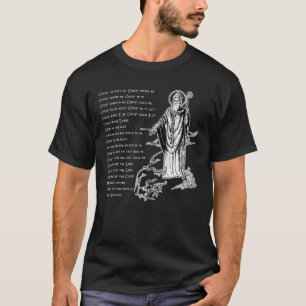 T-shirt Prière Saint Patrick Breastplate Catholique Saint