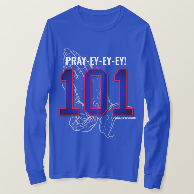 T-shirt PRIEYEYEY ! 101 manches longues ou (Design devant)