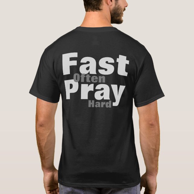 T-shirt Priez Fort Jeunez Souvent (Dos)