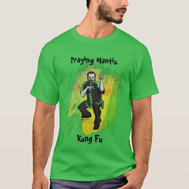 T-shirt Priez Mantis Kung Fu (Devant)