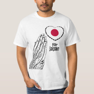 T-shirt Priez pour le Japon