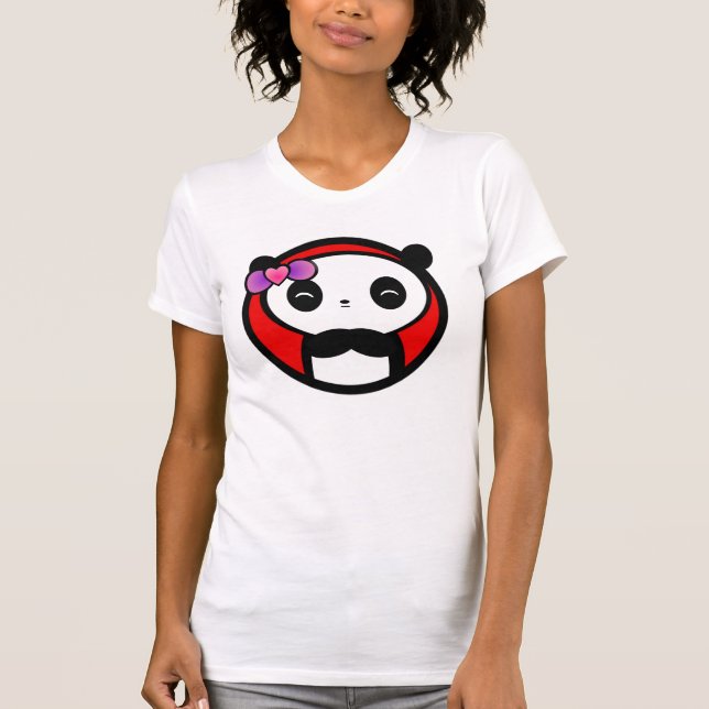 T-shirt Priez pour le panda du Japon (Devant)