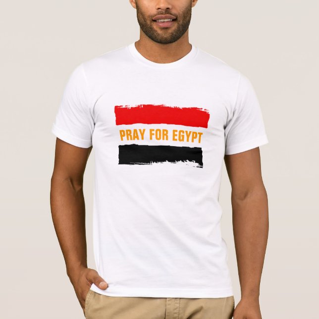 T-shirt Priez pour l'Egypte (Devant)
