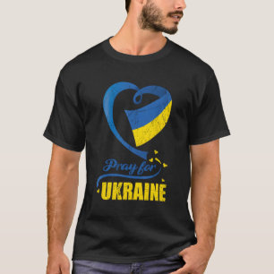 T-shirt Priez Pour L'Ukraine