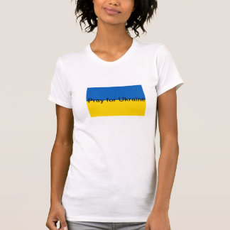 T-shirt Priez pour l'Ukraine