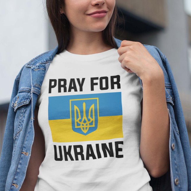 T-shirt Priez Pour L'Ukraine (Créateur téléchargé)