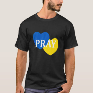 T-shirt Priez Pour L'Ukraine - Sauvez L'Ukraine - Arrêtez 
