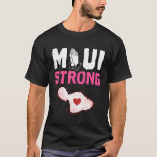 T-shirt Priez Pour Maui Hawaii Fort