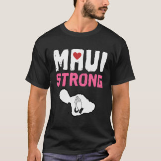 T-shirt Priez Pour Maui Hawaii Fort