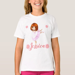 T-shirt Prima Ballerina personnalisée