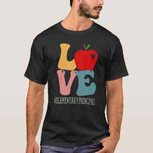 T-shirt Primaire principal amour pomme Super retour T