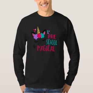 T-shirt Primaire Unicorne Premier Jour De L'École Filles 1