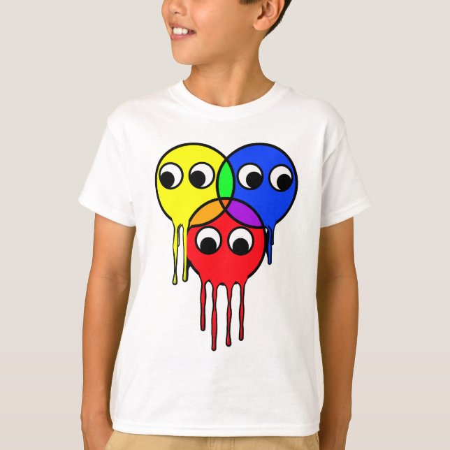T-shirt primaires (Devant)