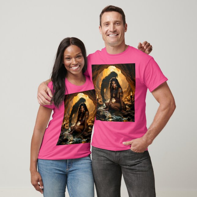 T-shirt Primal Cave Charm no 5 (en série de 14) (Unisexe)