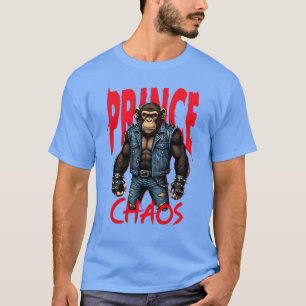 T-shirt Primal Chaos – Streetwear Graphique de Gorille Pun