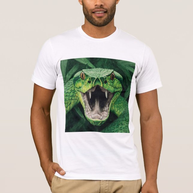 T-shirt Primal Power 008 – Serpent (Devant)