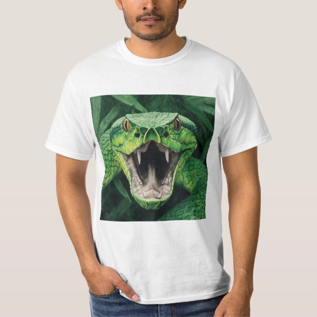 T-shirt Primal Power 008 – Serpent (Devant)