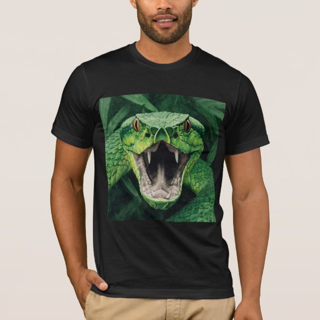 T-shirt Primal Power 008 – Serpent (Devant)
