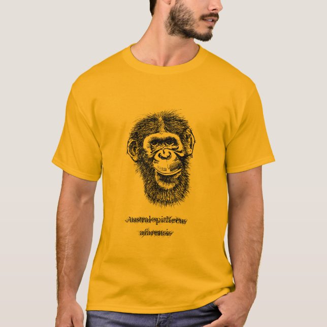 T-shirt Primat, Australopithecusafarensis (Devant)