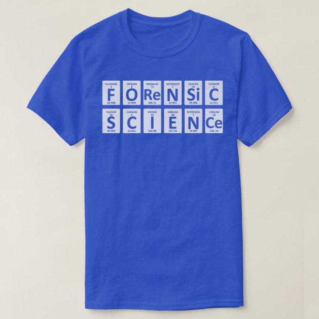 T-shirt Prime aux sciences judiciaires (Design devant)