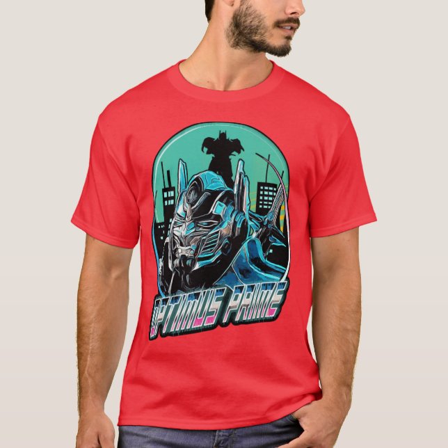 T-shirt prime optimus (Devant)