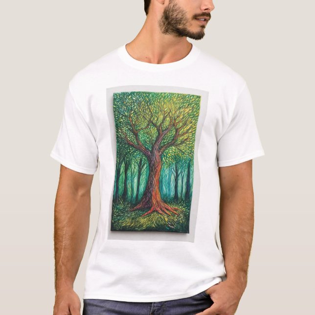 T-shirt Primee forestière (Devant)