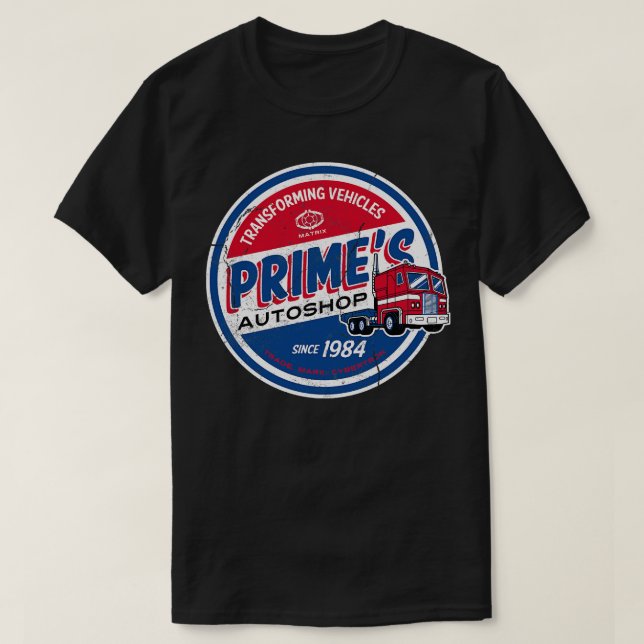 T-shirt Primes Autoshop (Design devant)