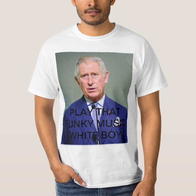 T-SHIRT PRINCE CHARLES SHIRT FUNKY (Devant)