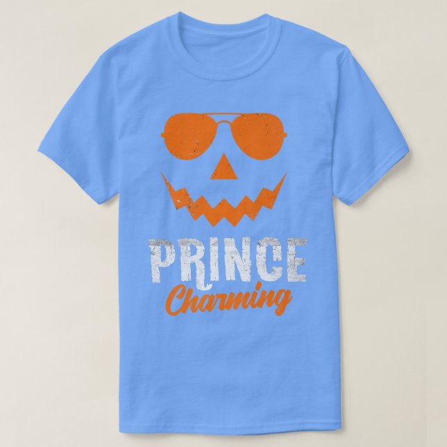 T-shirt Prince Charming Funny Costume Funny Halloween Pump (Design devant)